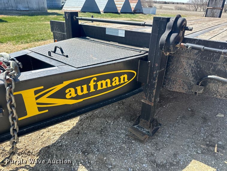 image for item EH5384 2012 Kaufman equipment trailer