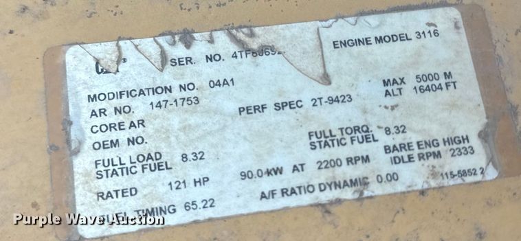 image for item EH5385 2002 Caterpillar  953C track loader