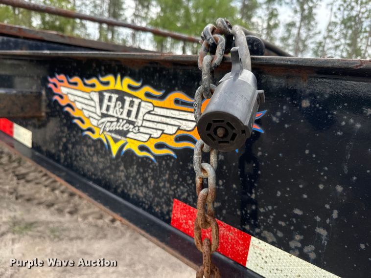 image for item EH5401 2015 H&H FD-306 equipment trailer