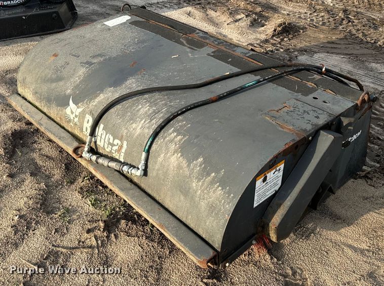 image for item EH5412 2007 Bobcat skid steer sweeper