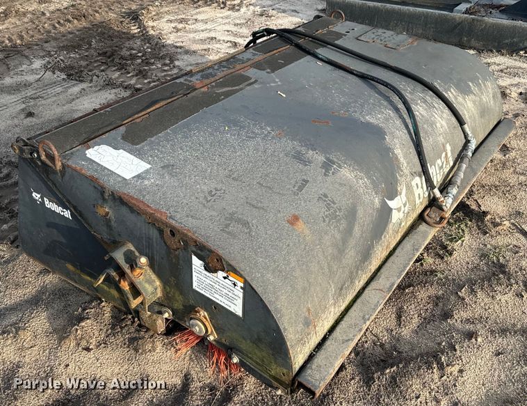 image for item EH5412 2007 Bobcat skid steer sweeper