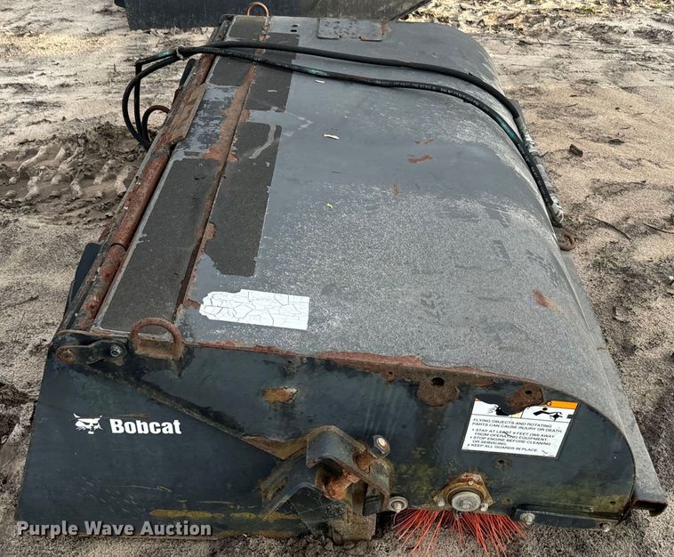 image for item EH5412 2007 Bobcat skid steer sweeper