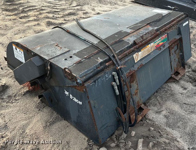 image for item EH5412 2007 Bobcat skid steer sweeper