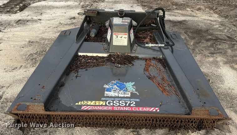 image for item EH5414 2019 Paladin Bradco GSS72 skid steer rotary mower