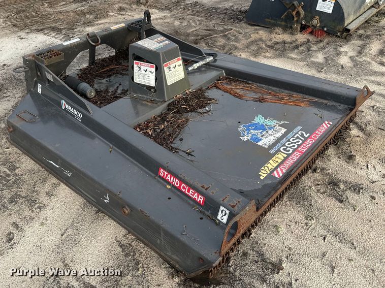 image for item EH5414 2019 Paladin Bradco GSS72 skid steer rotary mower