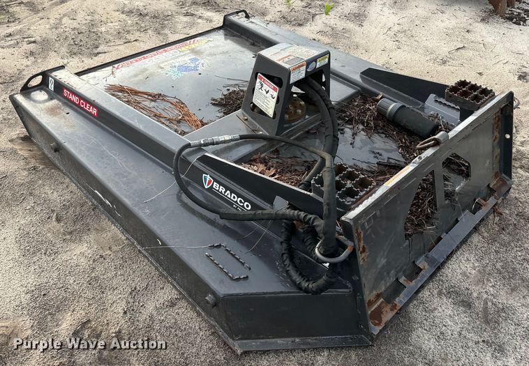 image for item EH5414 2019 Paladin Bradco GSS72 skid steer rotary mower