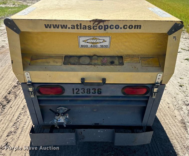 image for item EH5424 2012 Atlas Copco  XAS185 JD7TBV air compressor
