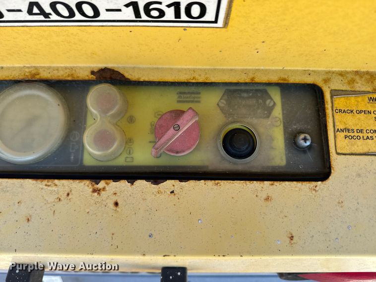 image for item EH5424 2012 Atlas Copco  XAS185 JD7TBV air compressor