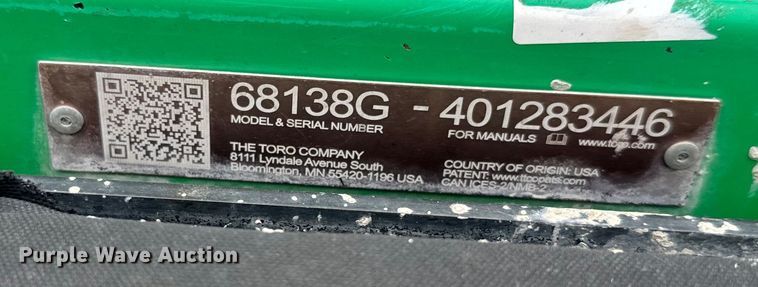 image for item EH5446 Toro MBTX 2500 concrete buggy