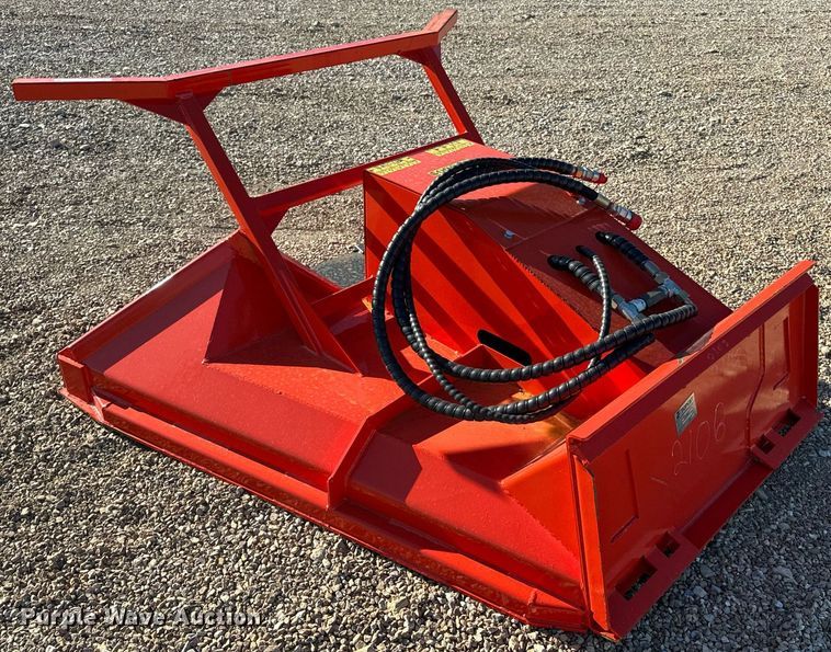 image for item EH6672 2023 TopCat SSDFM60 skid steer mulcher