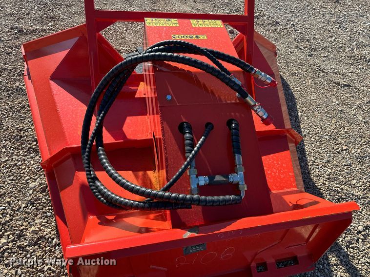 image for item EH6672 2023 TopCat SSDFM60 skid steer mulcher