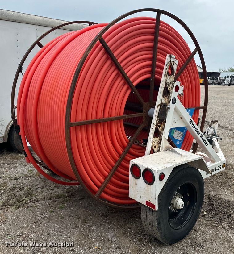 image for item EJ0395 2020 Slabach Enterprises Wheeler Reeler reel trailer