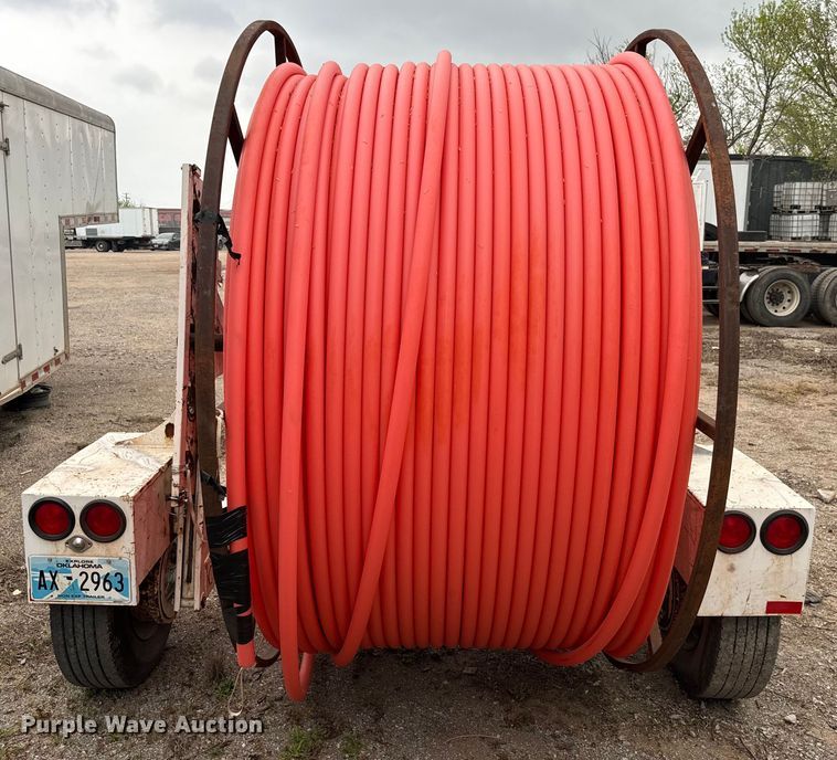 image for item EJ0395 2020 Slabach Enterprises Wheeler Reeler reel trailer