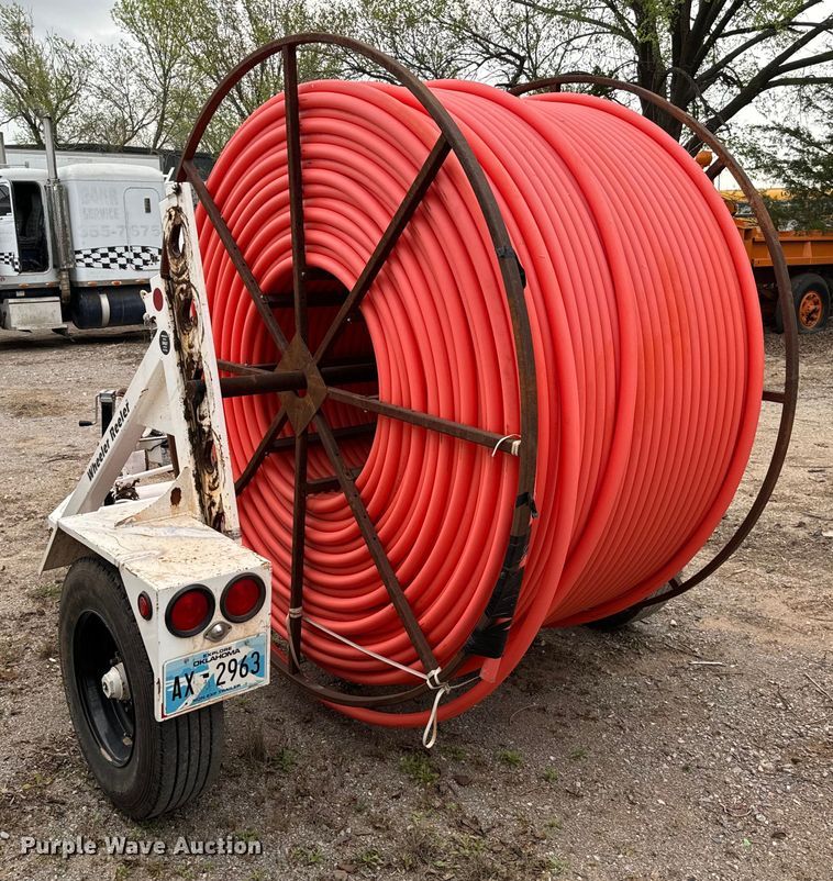 image for item EJ0395 2020 Slabach Enterprises Wheeler Reeler reel trailer