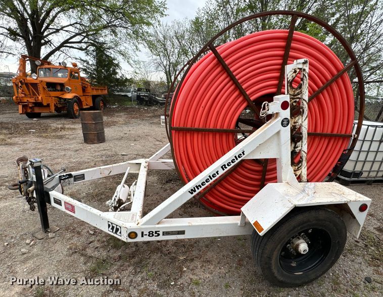 image for item EJ0395 2020 Slabach Enterprises Wheeler Reeler reel trailer