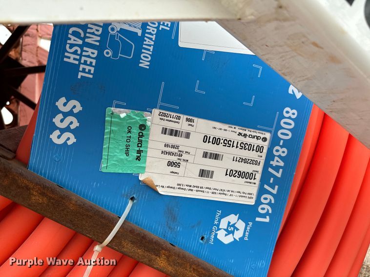 image for item EJ0395 2020 Slabach Enterprises Wheeler Reeler reel trailer