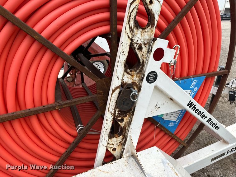 image for item EJ0395 2020 Slabach Enterprises Wheeler Reeler reel trailer