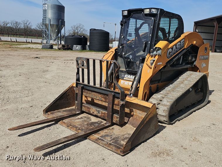 image for item EJ6216 2014 Case TV380 tracked skid steer loader