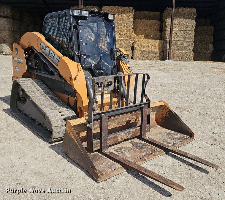 image for item EJ6216 2014 Case TV380 tracked skid steer loader