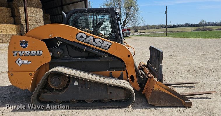 image for item EJ6216 2014 Case TV380 tracked skid steer loader