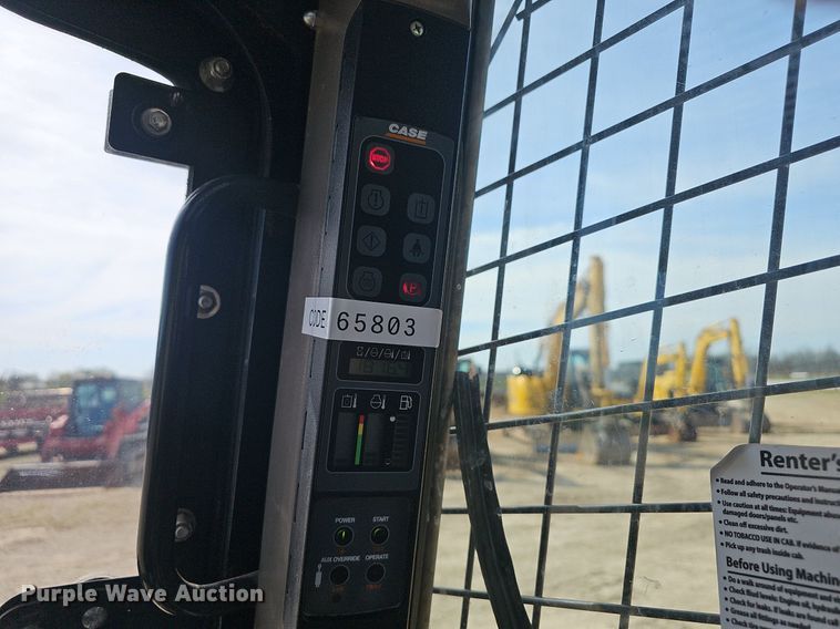 image for item EJ6216 2014 Case TV380 tracked skid steer loader