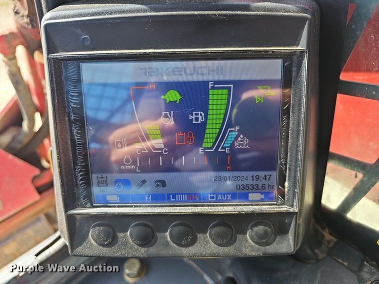 image for item EJ6217 2017 Takeuchi TL12R2 tracked skid steer loader