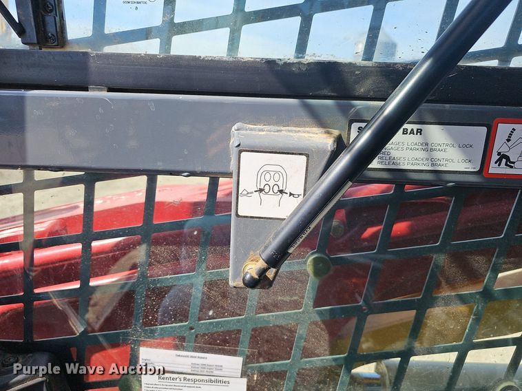 image for item EJ6217 2017 Takeuchi TL12R2 tracked skid steer loader