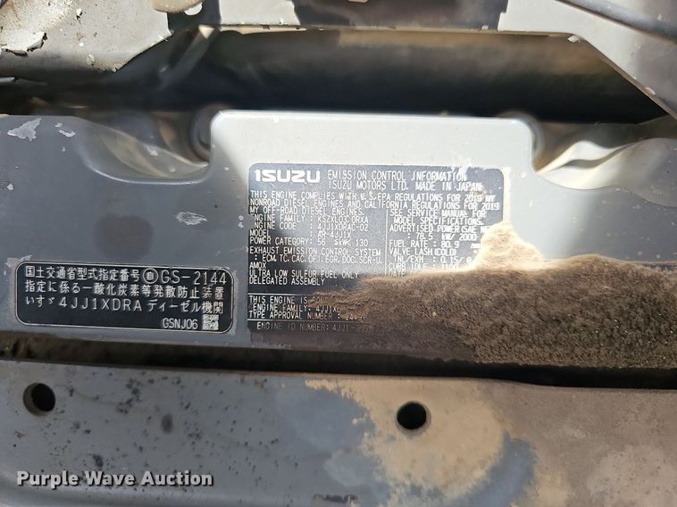 image for item EJ6219 2019 Kobelco  SK140SRLC-5 excavator