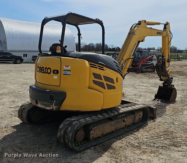 image for item EJ6220 2019 Kobelco  SK55SRX-6E mini excavator