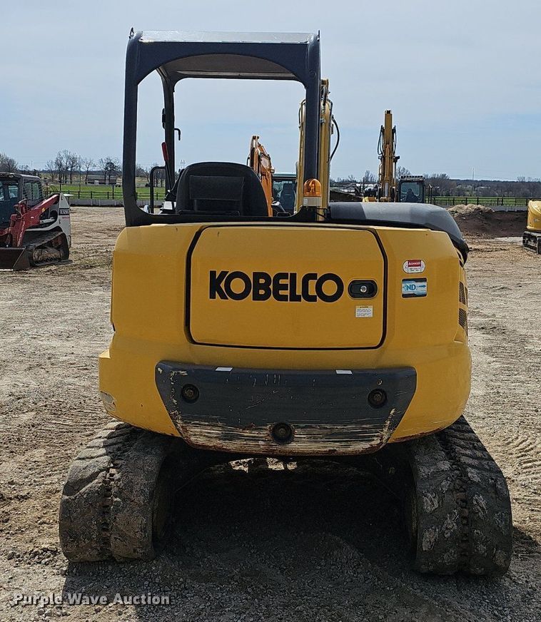 image for item EJ6220 2019 Kobelco  SK55SRX-6E mini excavator