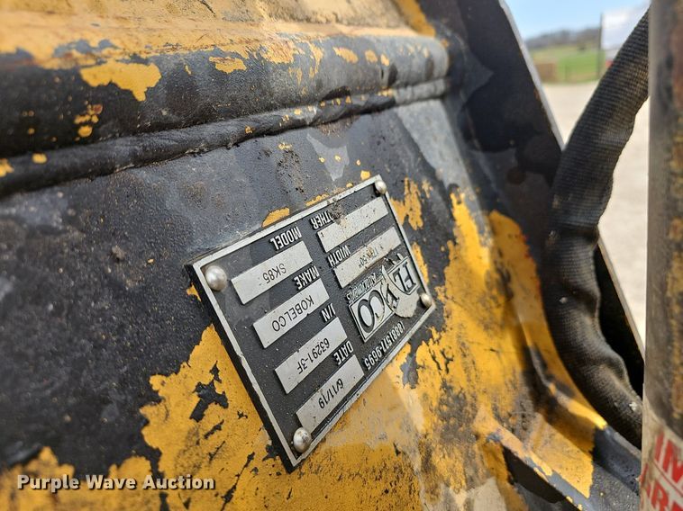 image for item EJ6221 2020 Kobelco  SK85CS-7 excavator