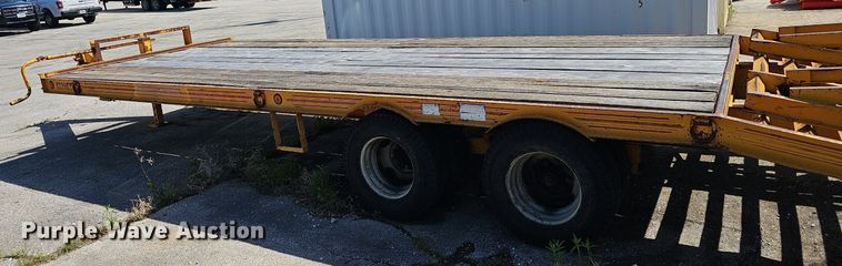 image for item EJ6276 1995 Ceez CZ20KT equipment trailer