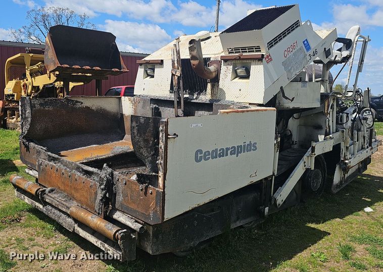 image for item EJ6284 2001 Cedar Rapids  CR361R paver