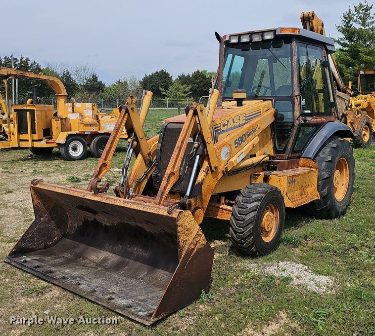 image for item EJ6295 1997 Case  580 Super L backhoe