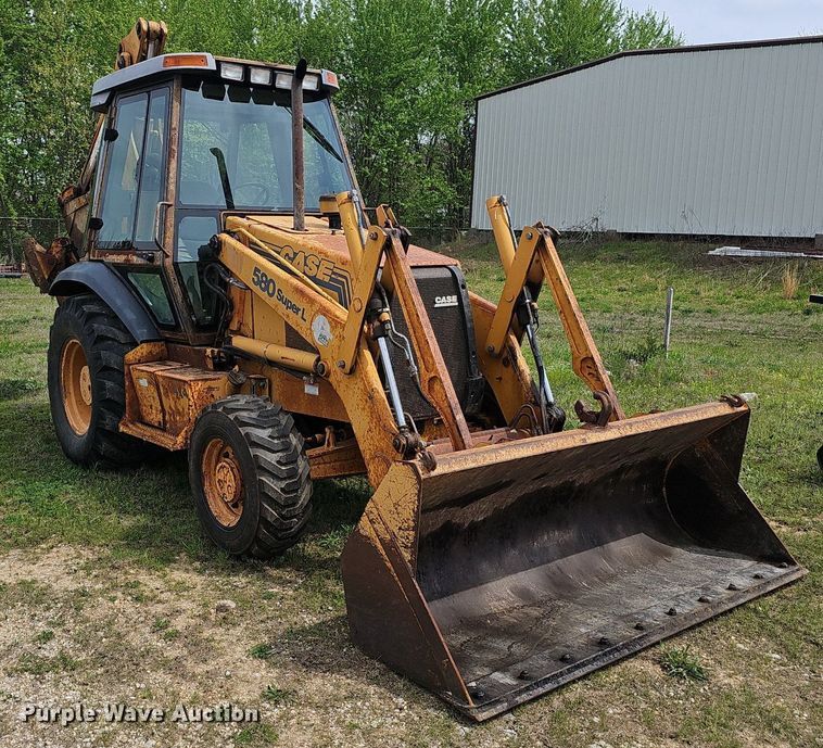 image for item EJ6295 1997 Case  580 Super L backhoe
