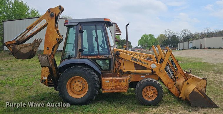 image for item EJ6295 1997 Case  580 Super L backhoe
