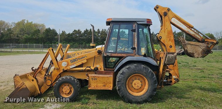 image for item EJ6295 1997 Case  580 Super L backhoe