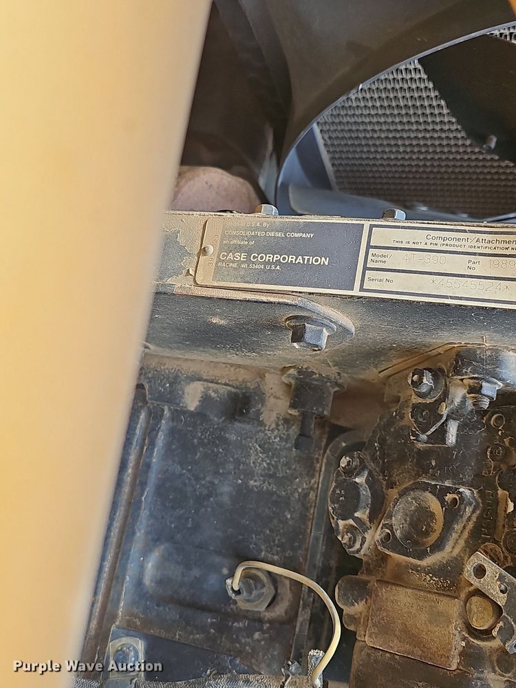 image for item EJ6295 1997 Case  580 Super L backhoe