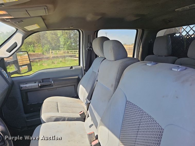 image for item EJ6304 2014 Ford F550 Super Duty flatbed truck