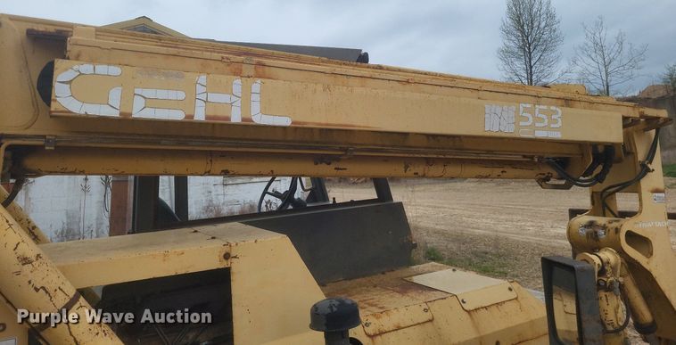 image for item EJ7857 1993 Gehl 553 telehandler