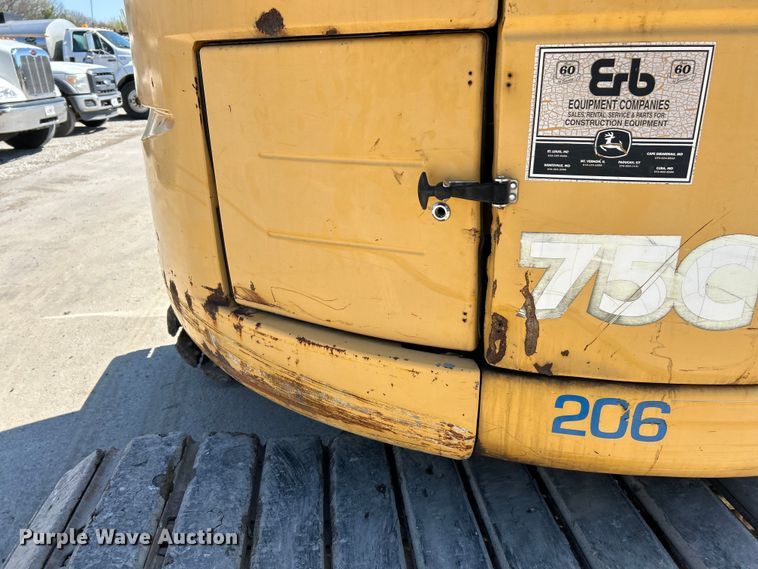 image for item EK4395 2007 John Deere 75C excavator