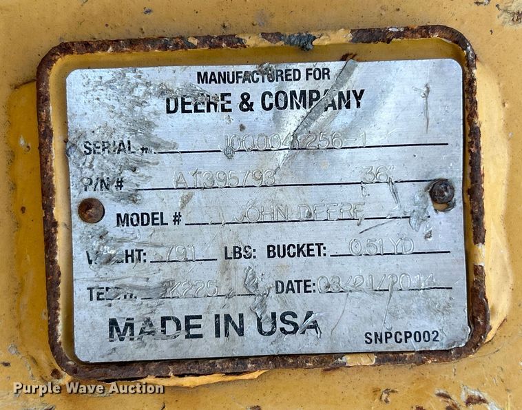 image for item EK4395 2007 John Deere 75C excavator