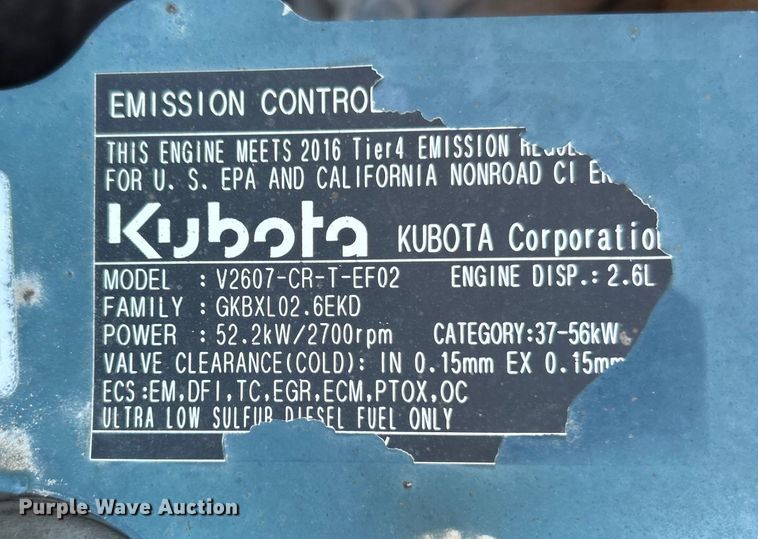 image for item EK4396 2017 LeeBoy 8500D paver