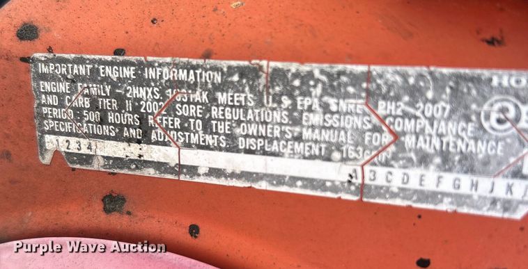 image for item EK4400 2002 LeeBoy asphalt distributor trailer