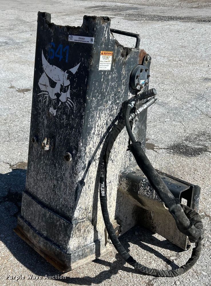 image for item EK4401 Bobcat skid steer drop hammer