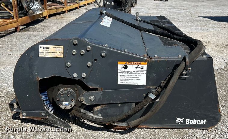image for item EK4408 2015 Bobcat 84 Sweeper skid steer sweeper