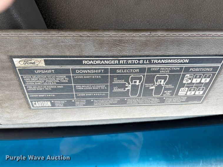 image for item EK4415 1998 Ford LT8513 dump truck