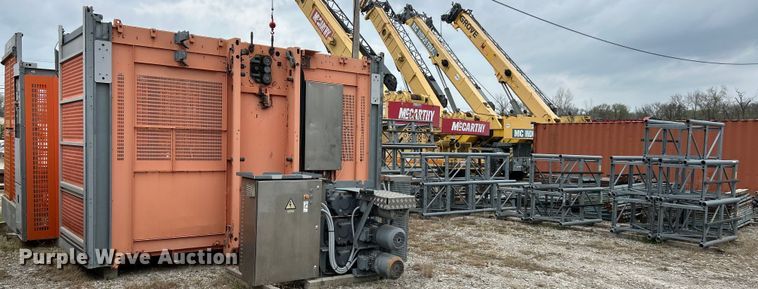 image for item EK4429 2007 Alimak Scando 650 FC construction elevator