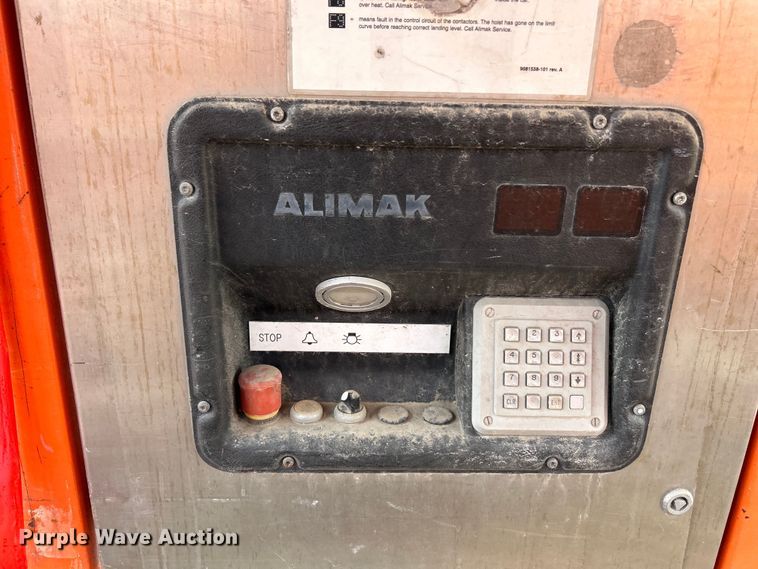 image for item EK4429 2007 Alimak Scando 650 FC construction elevator