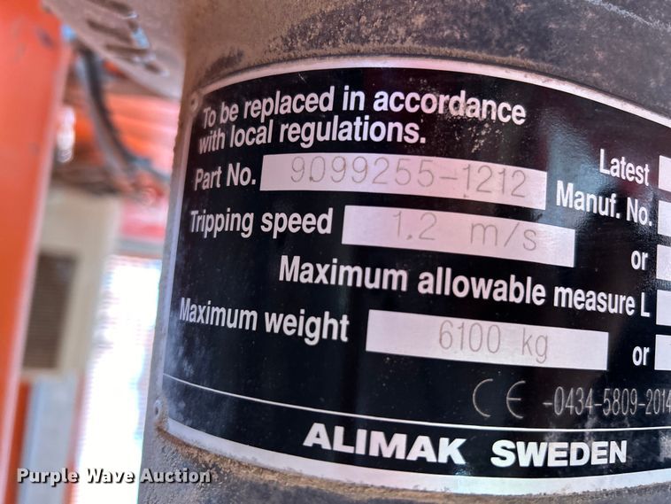 image for item EK4429 2007 Alimak Scando 650 FC construction elevator